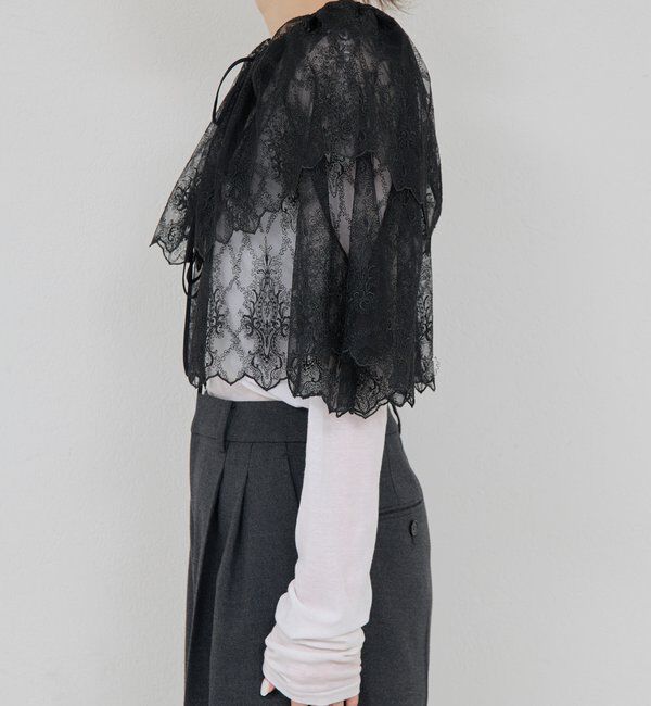  「【25th記念アイテム】スカラップレースボレロ」|シャツ・ブラウス|