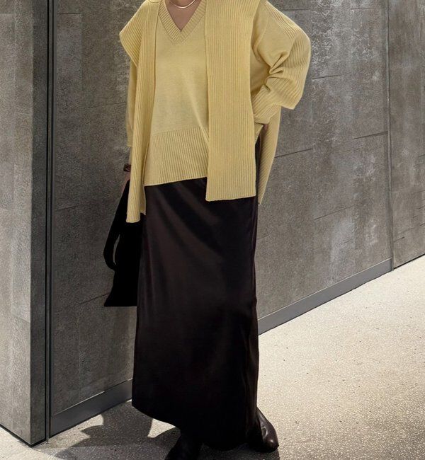  「【脱マンネリニット】【MANAKAコラボ】フードセットニット」|ニット・セーター|