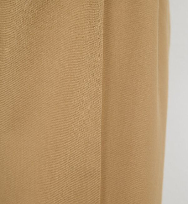  「ベルトレスタックワイドパンツ」|チノ|