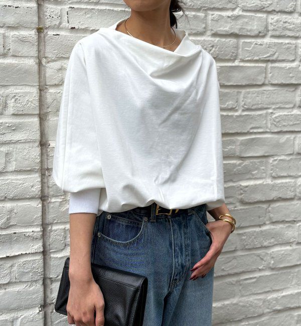  「【ガランテの名品に新型登場！】ドレープボトルポンチ」|Tシャツ・カットソー|