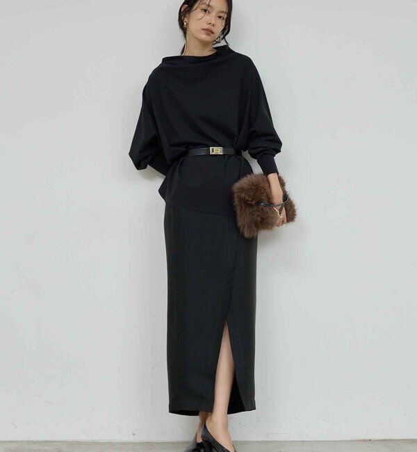  「【ガランテの名品に新型登場！】ドレープボトルポンチ」|Tシャツ・カットソー|