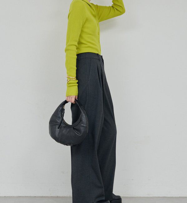  「【比留川游さんコラボ】ハイネックリブカーディガン」|ニット・セーター|