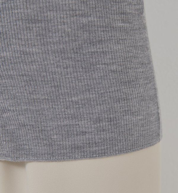  「【比留川游さんコラボ】ハイネックリブカーディガン」|ニット・セーター|