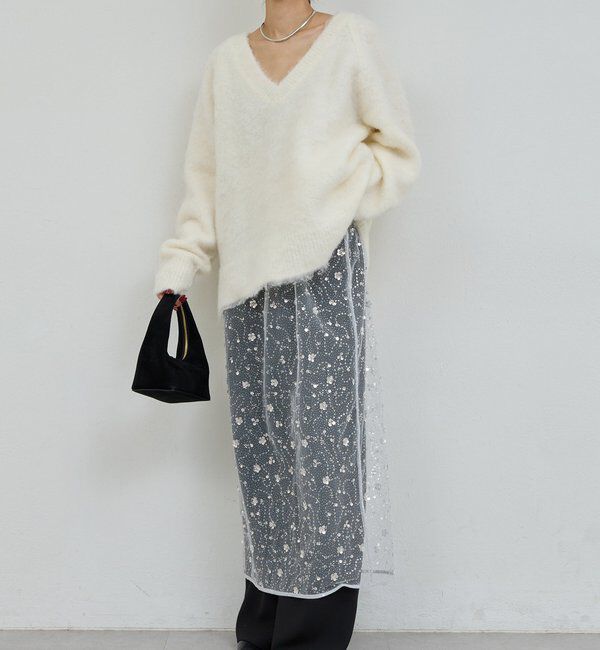  「ビジューシアーキャミワンピース」|ワンピース|