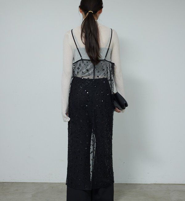  「ビジューシアーキャミワンピース」|ワンピース|