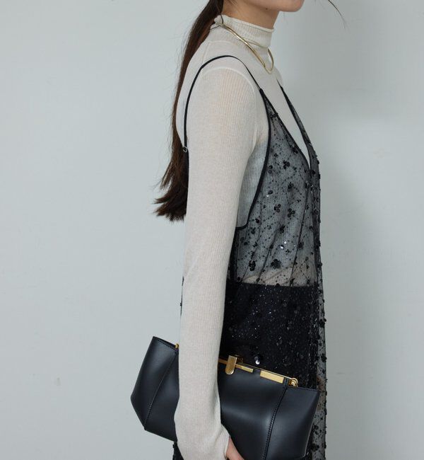  「【CHIHAYAコラボ】シアーリブタートル」|ニット・セーター|