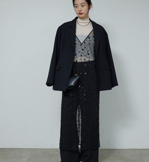  「【CHIHAYAコラボ】シアーリブタートル」|ニット・セーター|