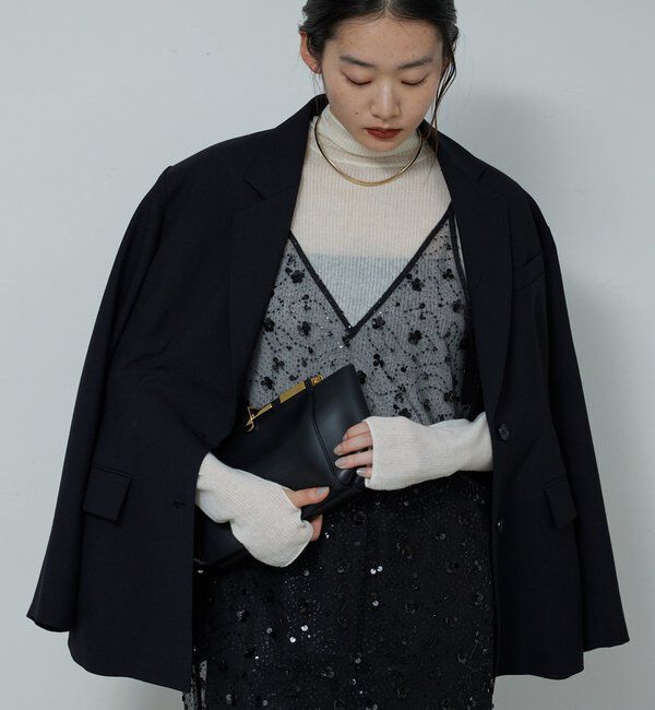  「【CHIHAYAコラボ】シアーリブタートル」|ニット・セーター|