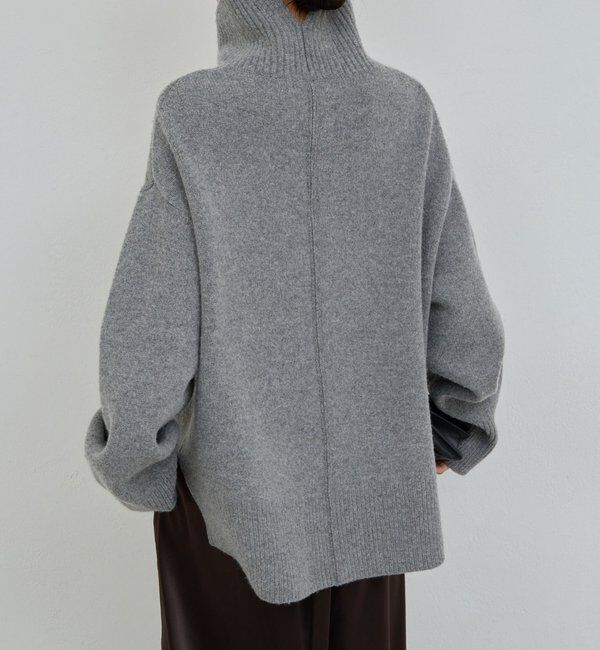  「【手洗い可】ウールタートルプルオーバー」|ニット・セーター|