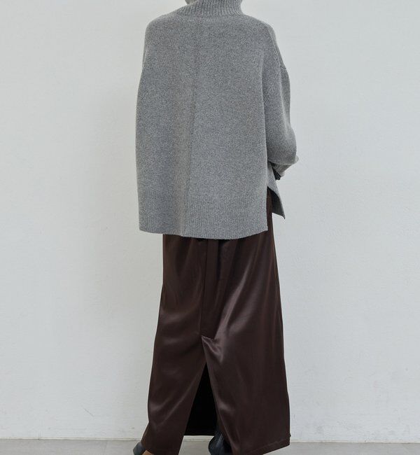  「【手洗い可】ウールタートルプルオーバー」|ニット・セーター|