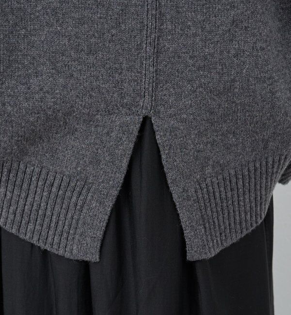  「【冬のお助けニット】メリノウールVニット」|ニット・セーター|