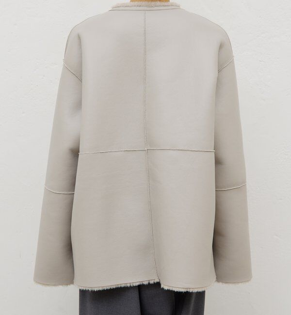  「【2way】リバーシブルフェイクムートンコート」|その他|