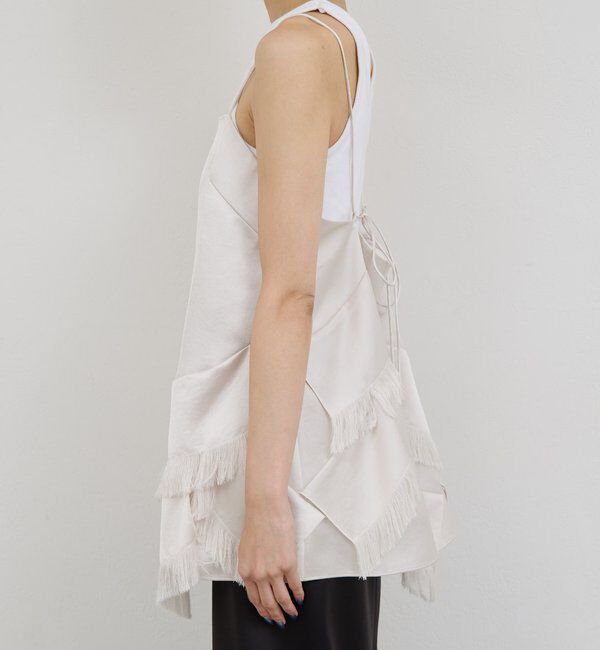  「フリンジサテンキャミ」|シャツ・ブラウス|