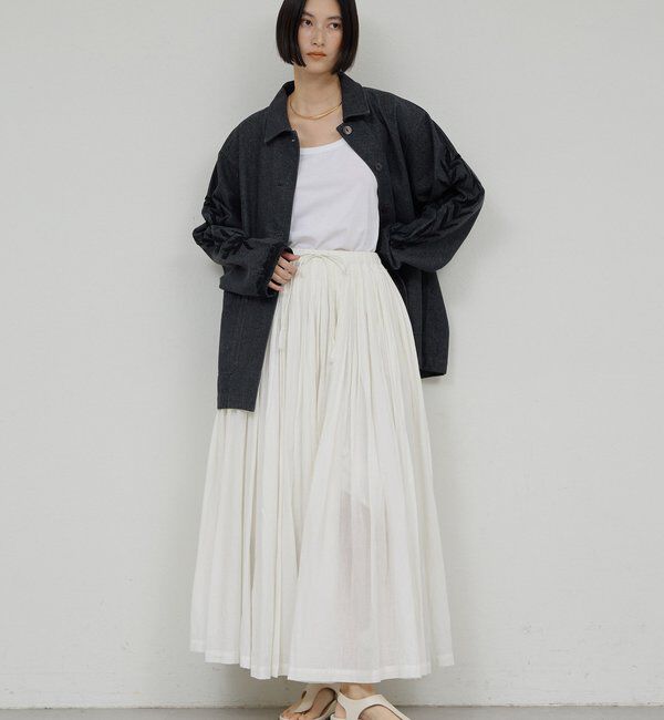  「【Dhritie】エンブロイダリージャケット」|デニムジャケット|