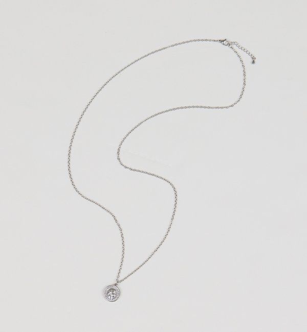  「ステンレスコインネックレス」|リング|