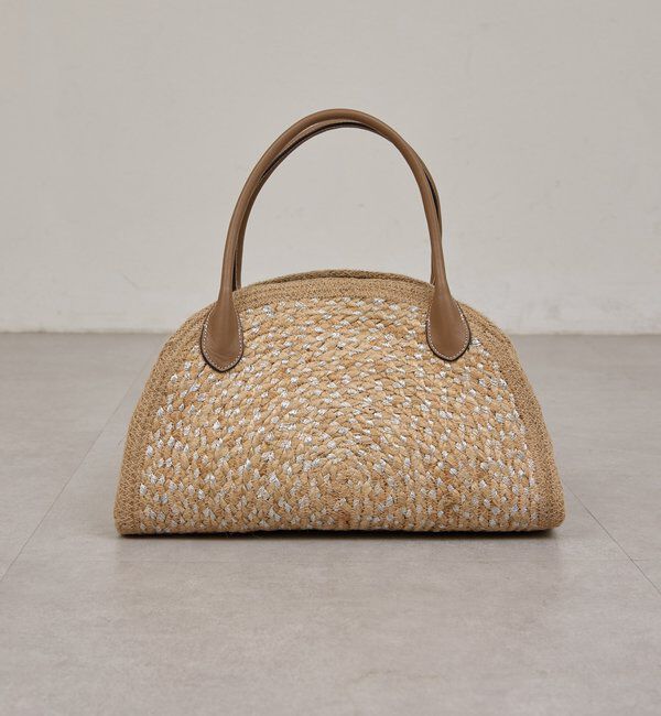  「 【Jhuri Shate】ハーフサークルバッグ/L」|トートバッグ|