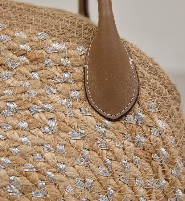  「 【Jhuri Shate】ハーフサークルバッグ/L」|トートバッグ|