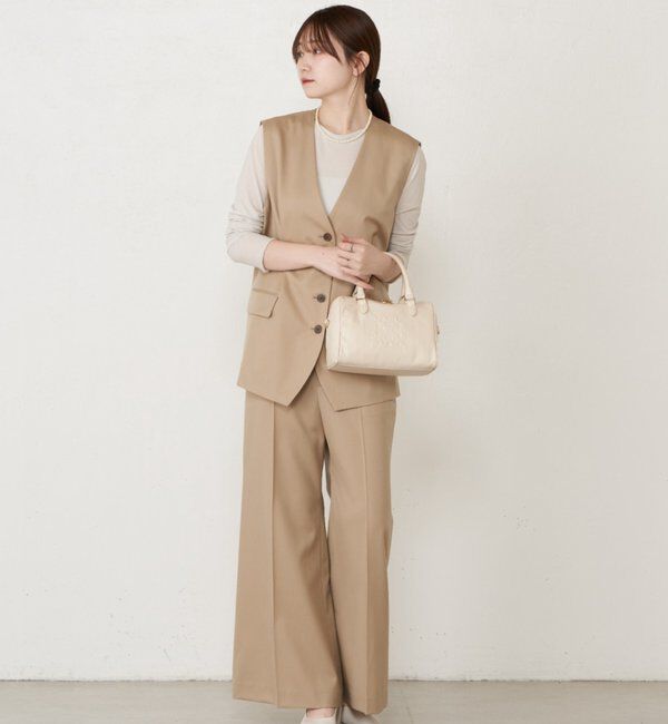  「《composition》レザー2WAYミニボストンバッグ」|ボストンバッグ|