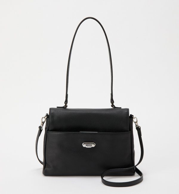  「《@__serako.r__企画》ソフトレザーフラップミニトートバッグ」|トートバッグ|