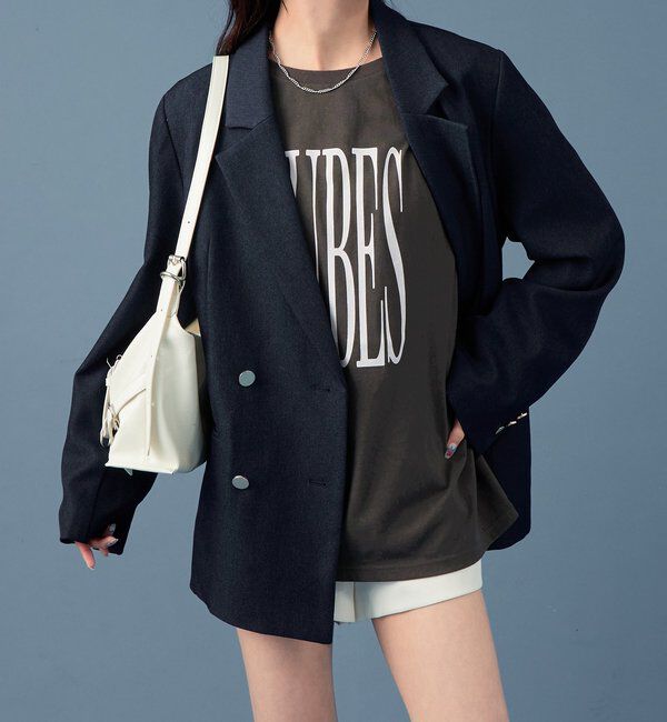  「金ボタンテーラードジャケット」|テーラードジャケット|