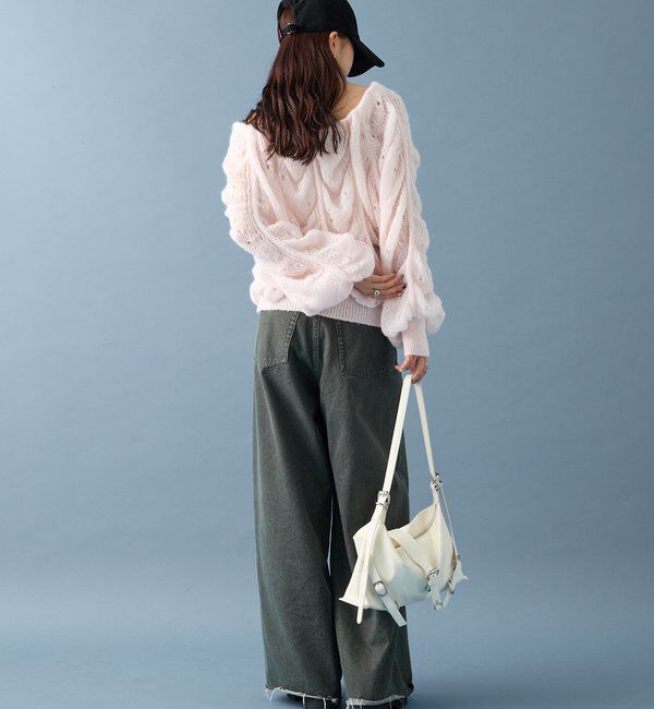  「ウェーブシアーホイップニット」|ニット・セーター|