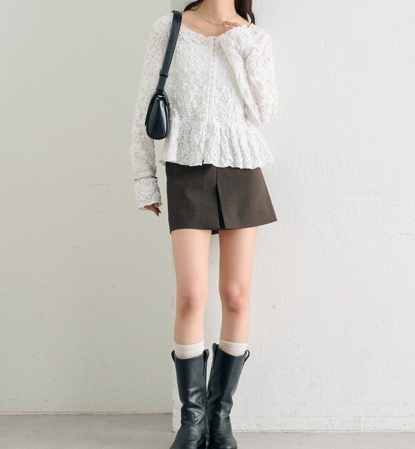  「スリットミニスカパン」|スカート|