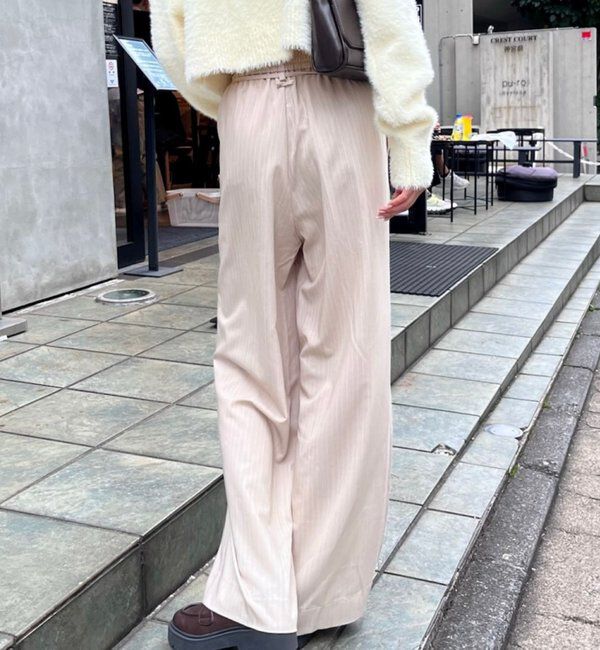  「Wベルトパンツ」|チノ|