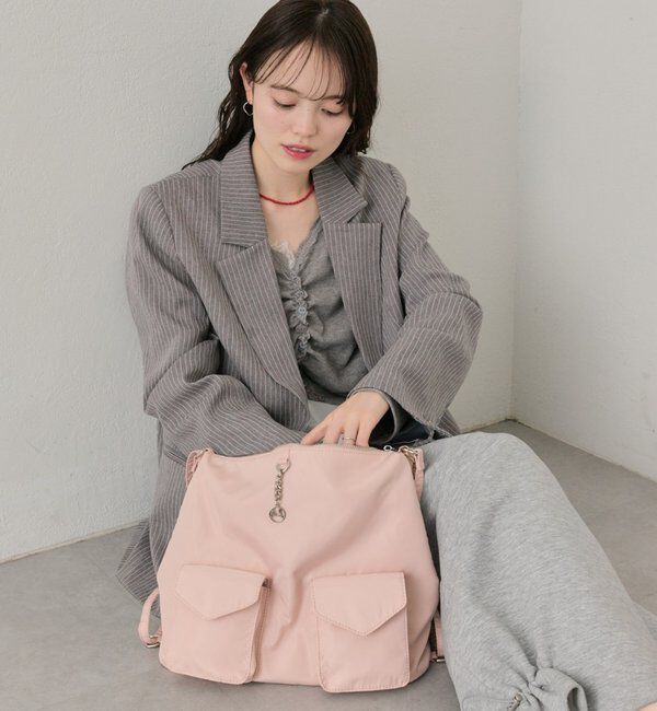  「【@lily.s_y 企画】lilyチャーム3wayBAG」|トートバッグ|