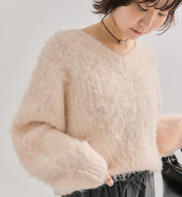  「ふわふわシャギーニット」|ニット・セーター|