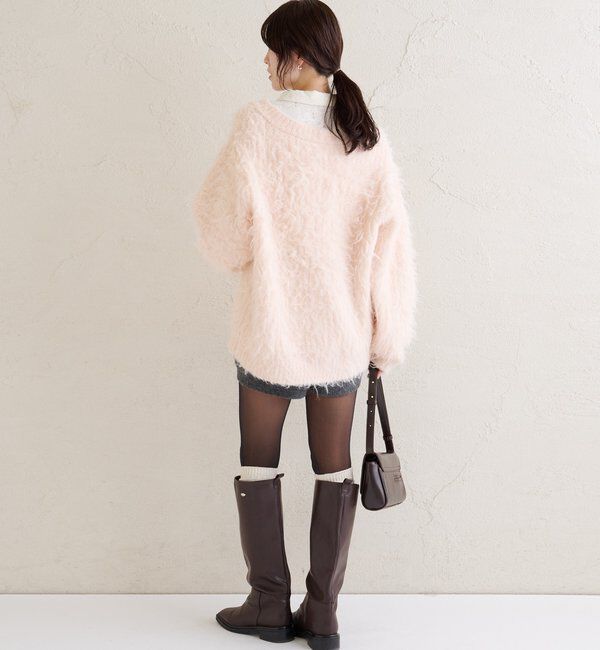  「ふわふわシャギーニット」|ニット・セーター|