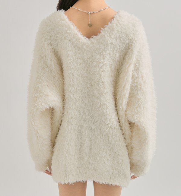  「ループボタン カーディガン」|カーディガン|