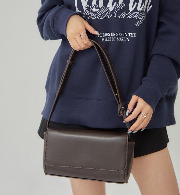  「スクエアショルダーBAG」|トートバッグ|