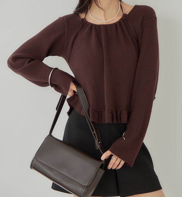  「スクエアショルダーBAG」|トートバッグ|