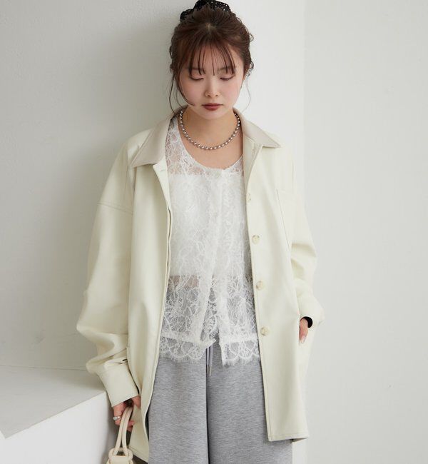  「マルチWAYレースレイヤードジャケット」|その他|