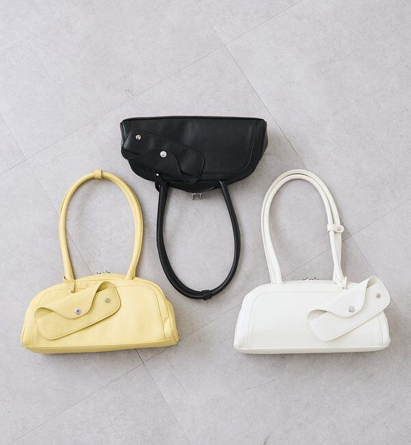  「メガネホルダー付きラウンドBAG」|トートバッグ|