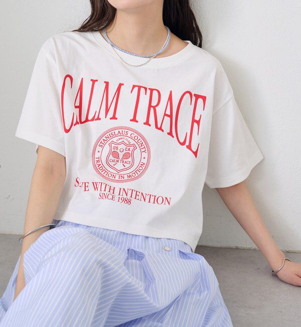  「ショートロゴTシャツ」|Tシャツ・カットソー|