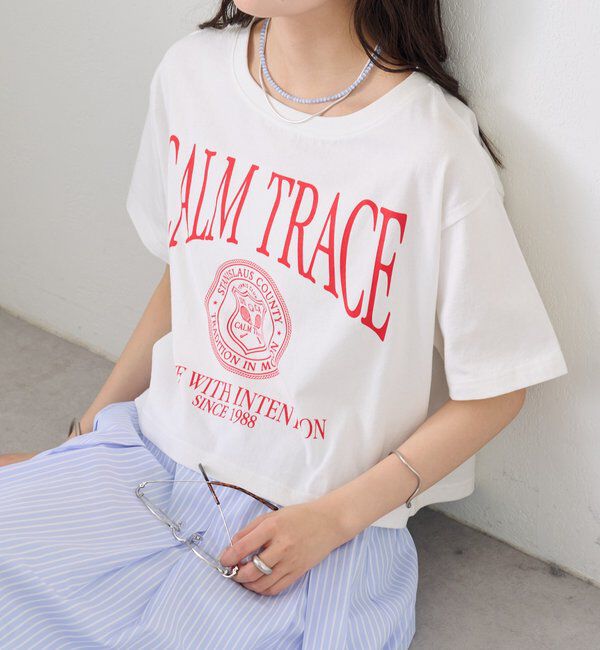  「ショートロゴTシャツ」|Tシャツ・カットソー|
