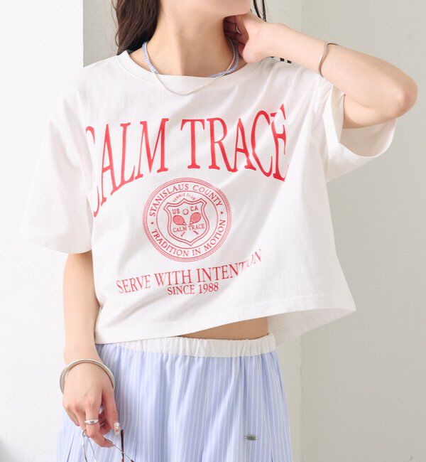  「ショートロゴTシャツ」|Tシャツ・カットソー|