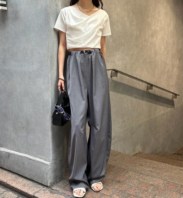  「26SSオフショルTシャツ」|Tシャツ・カットソー|