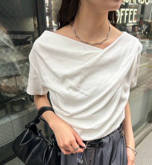  「26SSオフショルTシャツ」|Tシャツ・カットソー|