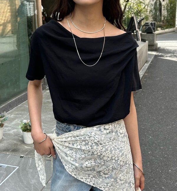  「26SSオフショルTシャツ」|Tシャツ・カットソー|