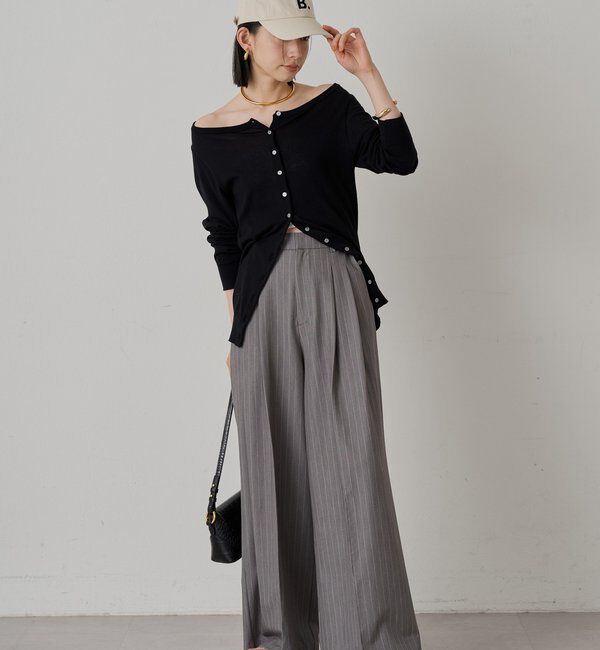  「2タックワイドパンツ」|チノ|