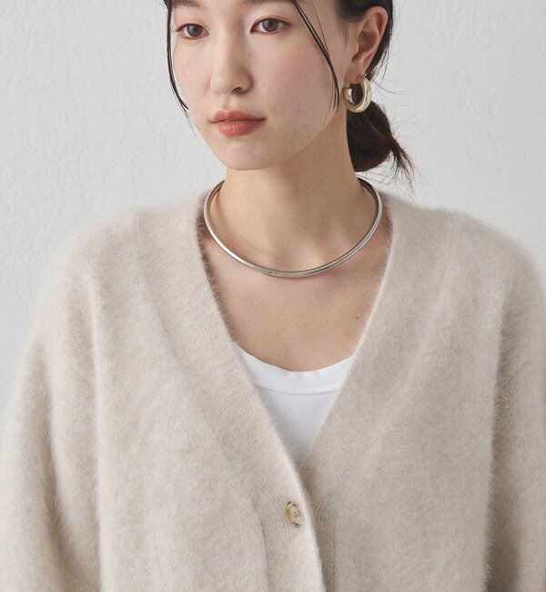  「FURカシミヤニットカーデ」|ニット・セーター|