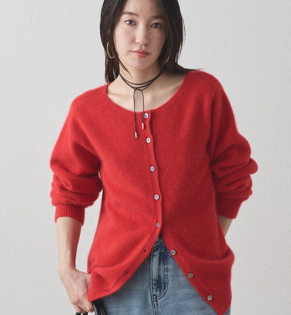  「FURウール2WAYニットカーデ」|ニット・セーター|