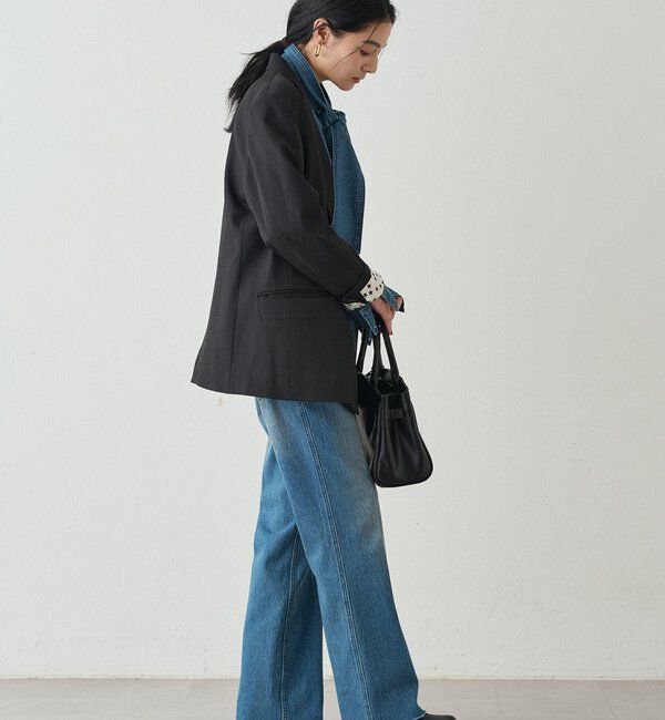  「デニムボウタイブラウス」|シャツ・ブラウス|