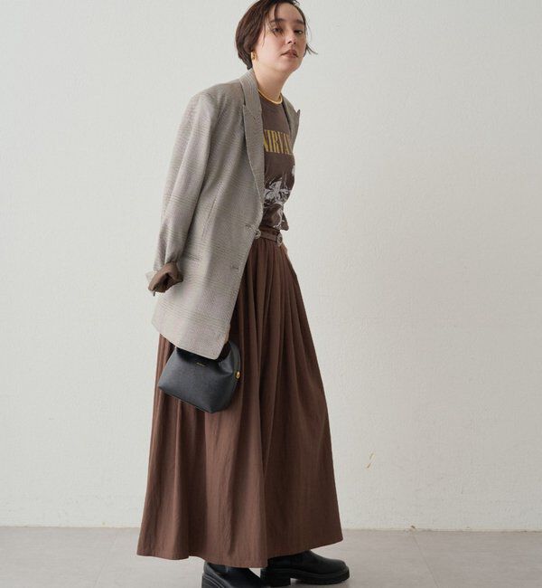  「タックギャザースカート」|スカート|