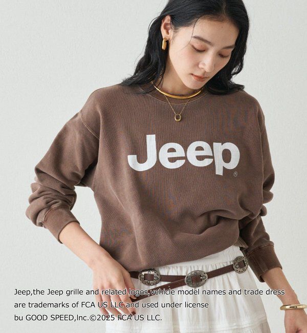  「【GOOD ROCK SPEED】GOOD ROCK ジープ スウェット」|Tシャツ・カットソー|ブラウン
