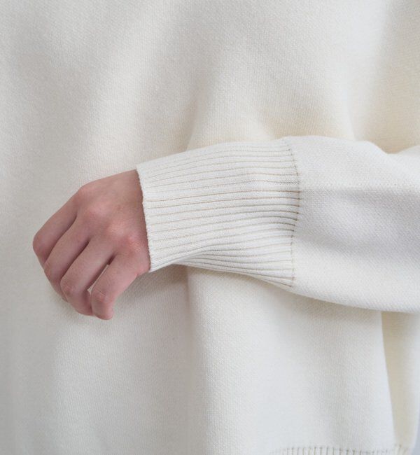  「【@_shirabe.s_コラボ】スウェットライクスキッパーニット」|ニット・セーター|