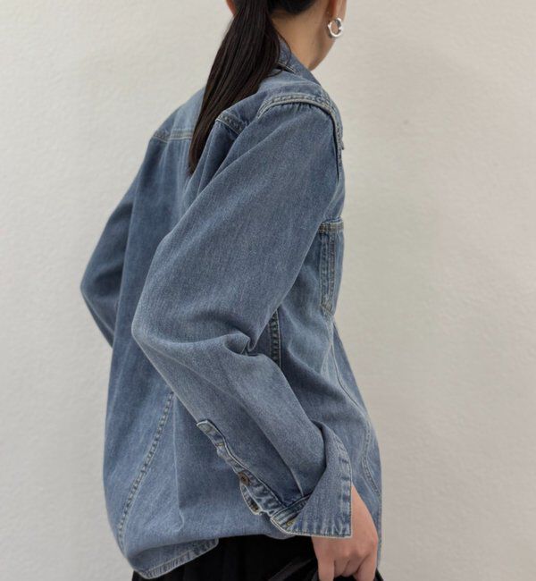  「デニムシャツジャケット」|シャツ・ブラウス|