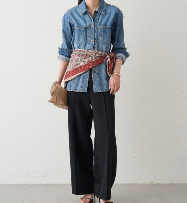  「デニムシャツジャケット」|シャツ・ブラウス|